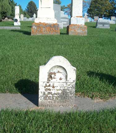 grave marker of Anna Amelia C. Fiegenbaum
