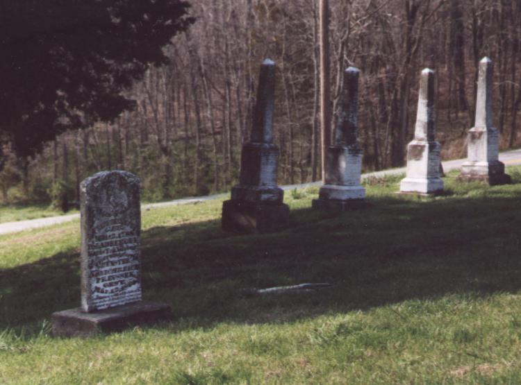 Johann Heinrich Fiegenbaum's grave at Holstein, Missouri.