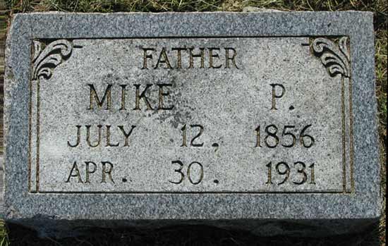 Gravestone of Michael P. Steffgen