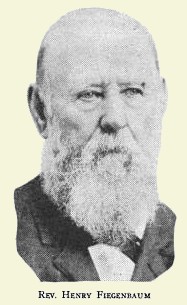 photographic portrait of Rev. Heinrich Hermann Fiegenbaum