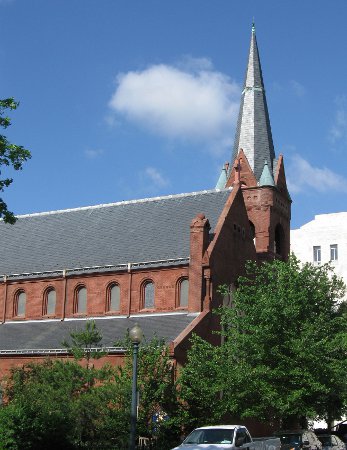 photograph of the exterior of St. Mark's Episcopal Church in Washington, D.C.