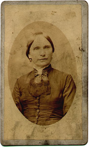 photographic portrait of Margaretha (Dienstbier) Etling