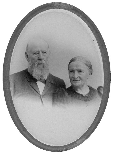 photographic portrait of Heinrich H. and Clara C. (Kastenbudt) Fiegenbaum