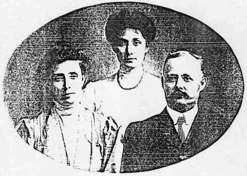photocopy of a photographic portrait of the Adolph H. and Margaret (McKee) Fiegenbaum family