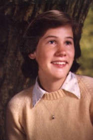 photograph of Karen J. Fiegenbaum in high school
