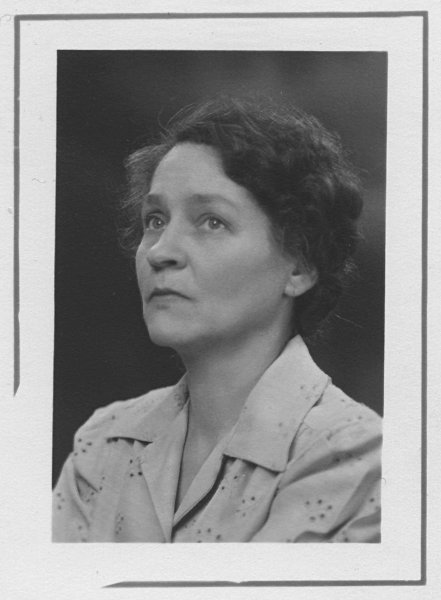 studio photograph of Charlotte C. Gerber, about 1943