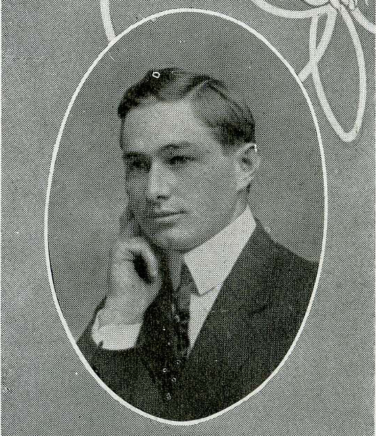 college yearbook photo of Arthur Starkebaum