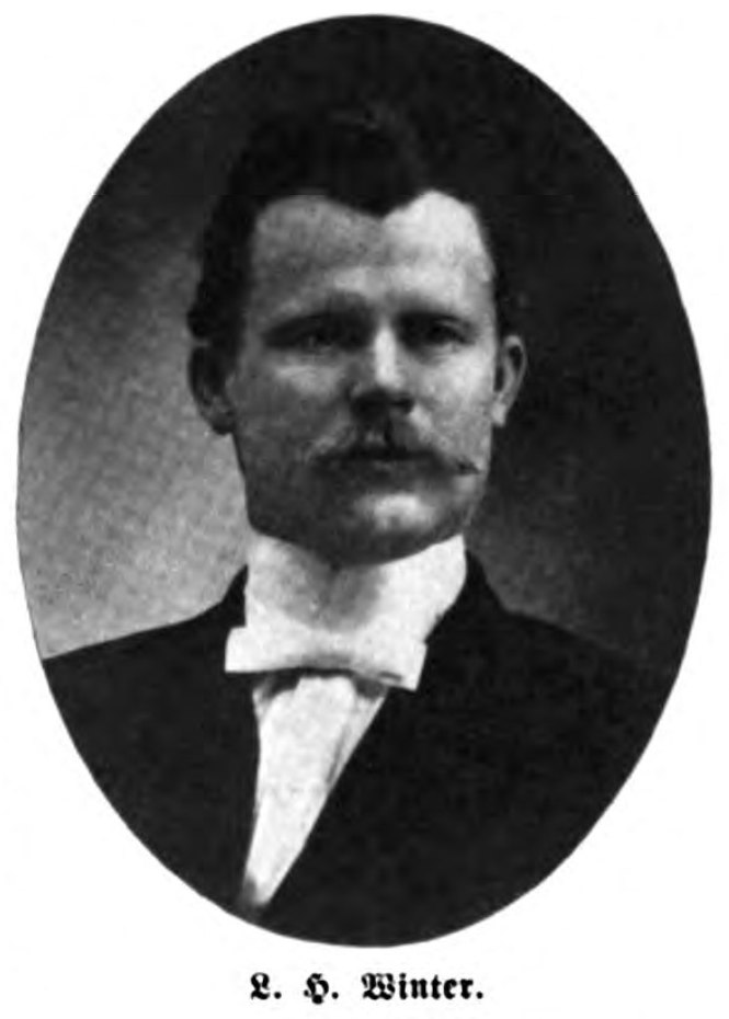 photographic portrait of Louis Heinrich Hermann Winter