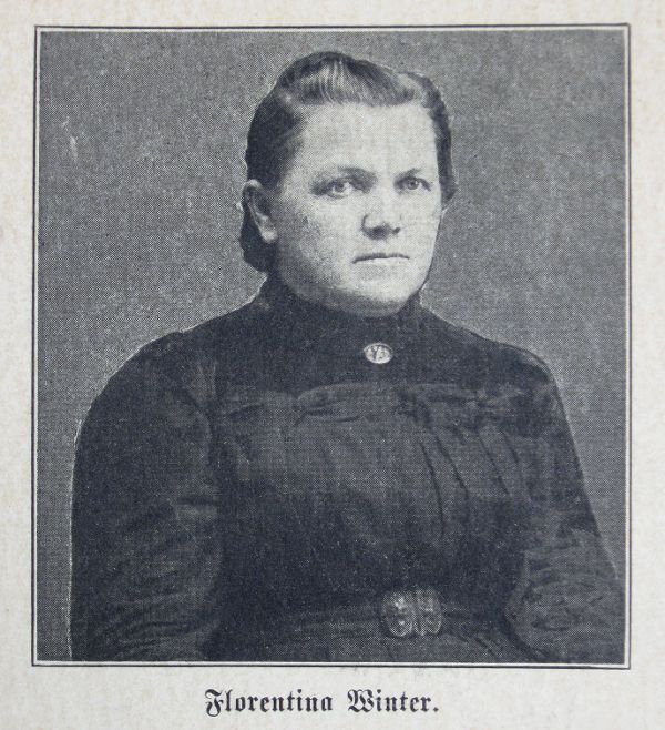 photographic portrait of Wilhelmine Florentine (Fiegenbaum) Winter